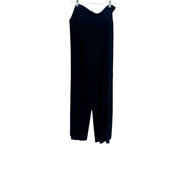 Commando Ultra-Soft Button Wide Leg Lounge Pant Pull-On Black Size XL NWOT - Picture 5 of 11